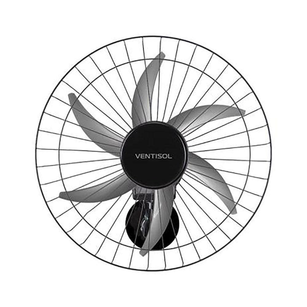 Ventilador De ParedeVentisol6 Pás50cm Steel Bivolt