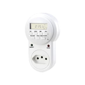 Timer Digital E Temporizador Tomada Energia Bivolt 2000w Kzi