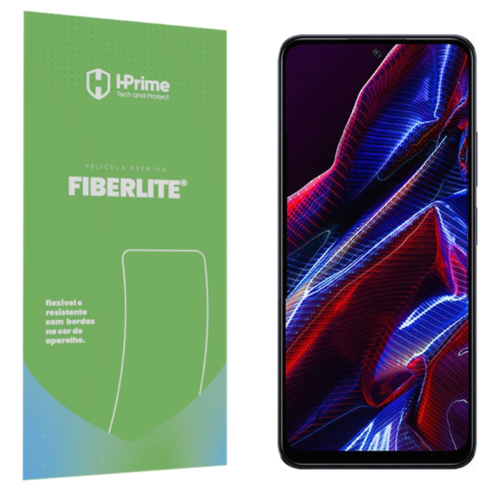 Película HPrime Xia0mi P0co X-5 Pro c/ Acessorios - FiberLITE