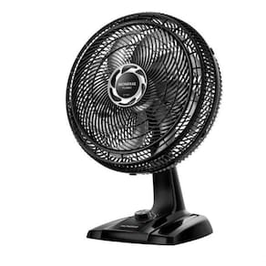 Ventilador De Mesa 40cm Turbo Nvt-40-8p-b Preto/prata 110V