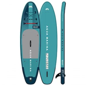 Prancha Stand Up Inflável Beast Aqua Marina - Com Bomba, Mochila E Leash De Segurança
