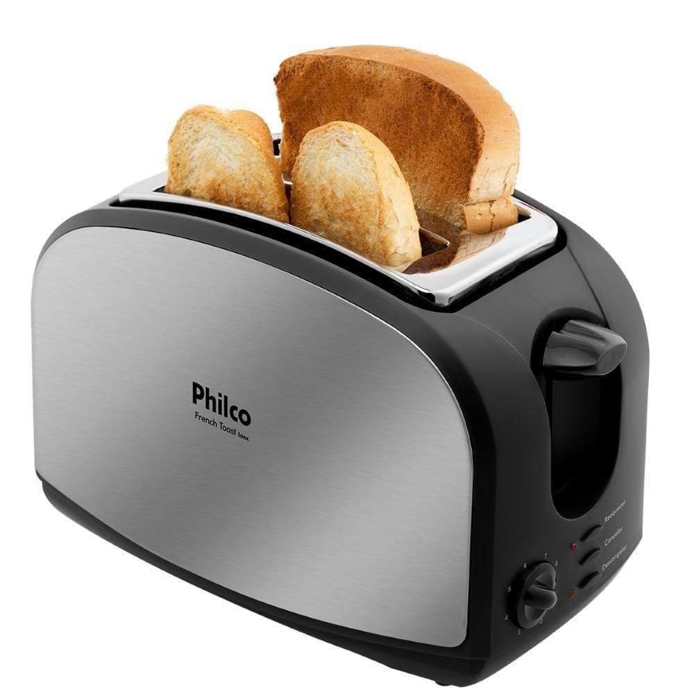 Torradeira De Pão French Toast Inox Philco 127v
