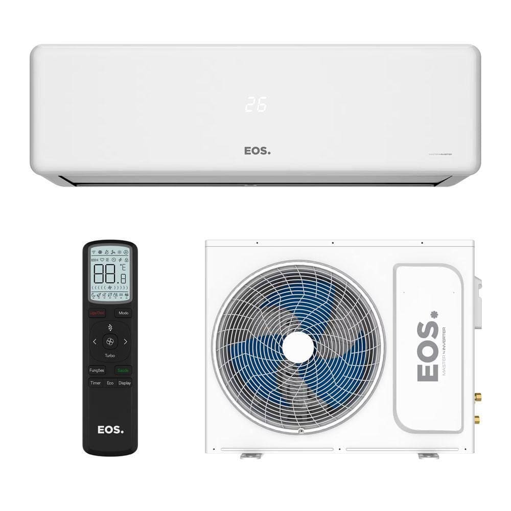 Ar Condicionado Split 24.000 BTUs Master Inverter Hi Wall R32 Quente e Frio EASM24001IF - EOS 220V
