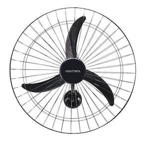 Ventilador De Parede Ventisol New Premium 60cm Preto 220V