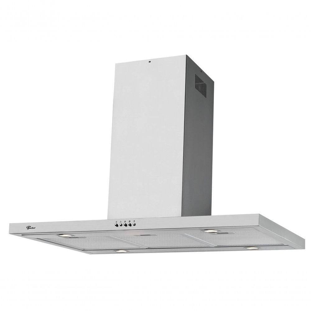 Coifa De Ilha Fischer Tradition Line 90cm Inox 220V