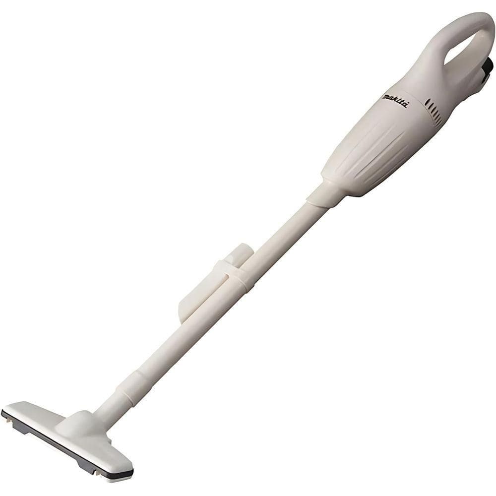 Aspirador De Pó Sem Fio CL100DZ Makita 12V Max Portátil Vertical Branco 600ml Sem Bateria/Carregador