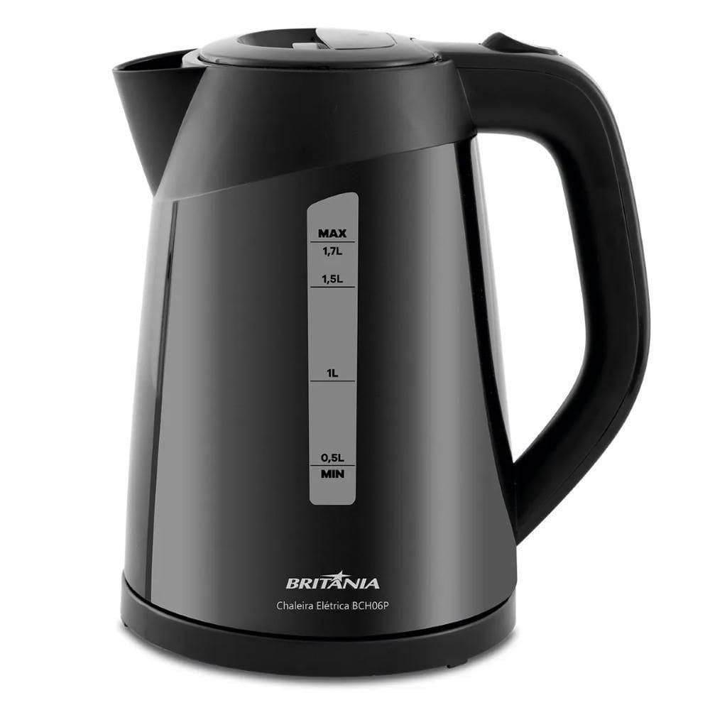Chaleira Elétrica Bch06p Britânia Capacidade 1,7l Desligamento Automático 127v