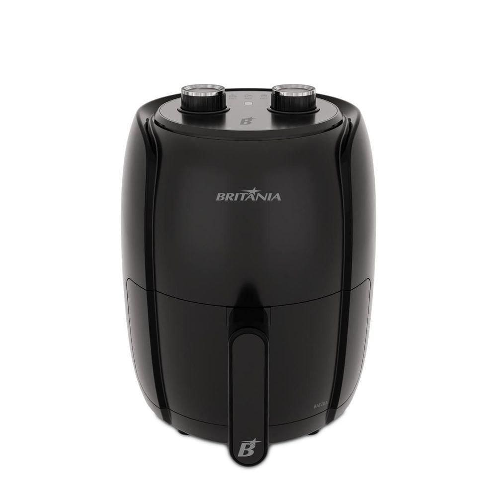 Air Fryer Britânia Compacta 2L 1000W Sem Óleo BAF20A 220V