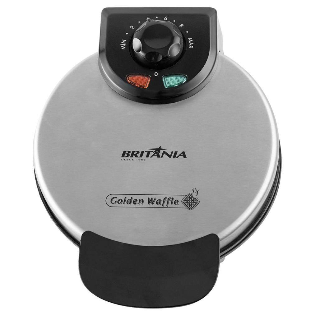Máquina De Waffer Golden Waffle 850w Britânia 220v