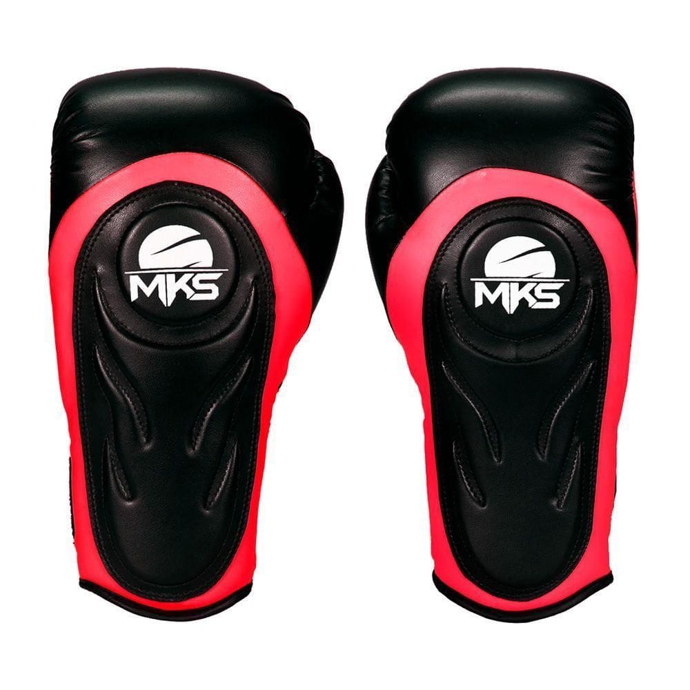 Luva De Boxe Mks Contender Neo Pink Tamanho 10 Oz