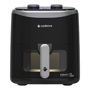 Fritadeira Sem Óleo 4,2L Cadence com Visor Delicook Fryer Show 127V