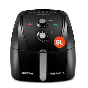 Fritadeira Sem óleo Air Fryer 8l Preto 127v