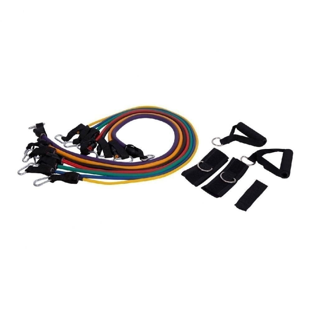 Kit Extensor Com 7 Elástico Liveup Sports
