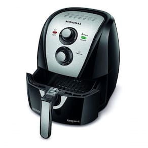 Fritadeira A Ar Mondial Family Inox 1500w Afn-40-bi 4l Preto 60hz 220v