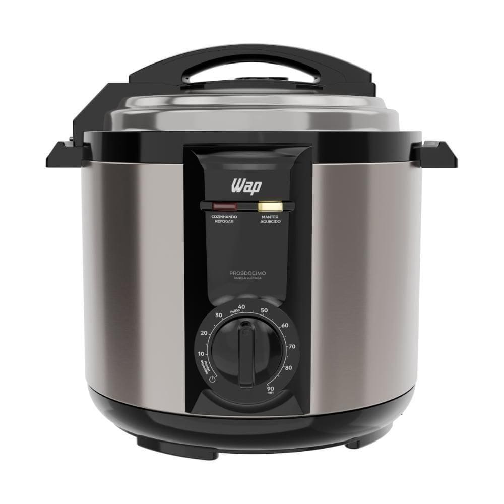 Panela De Pressão Elétrica 5L Inox Antiaderente Graystone 900W 127V WPPE2 Wap