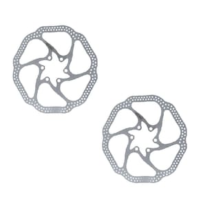 Kit 2 Disco de Freio 160/160mm Rotor Bicicleta Mtb Mecanino Hidraulico X-Time
