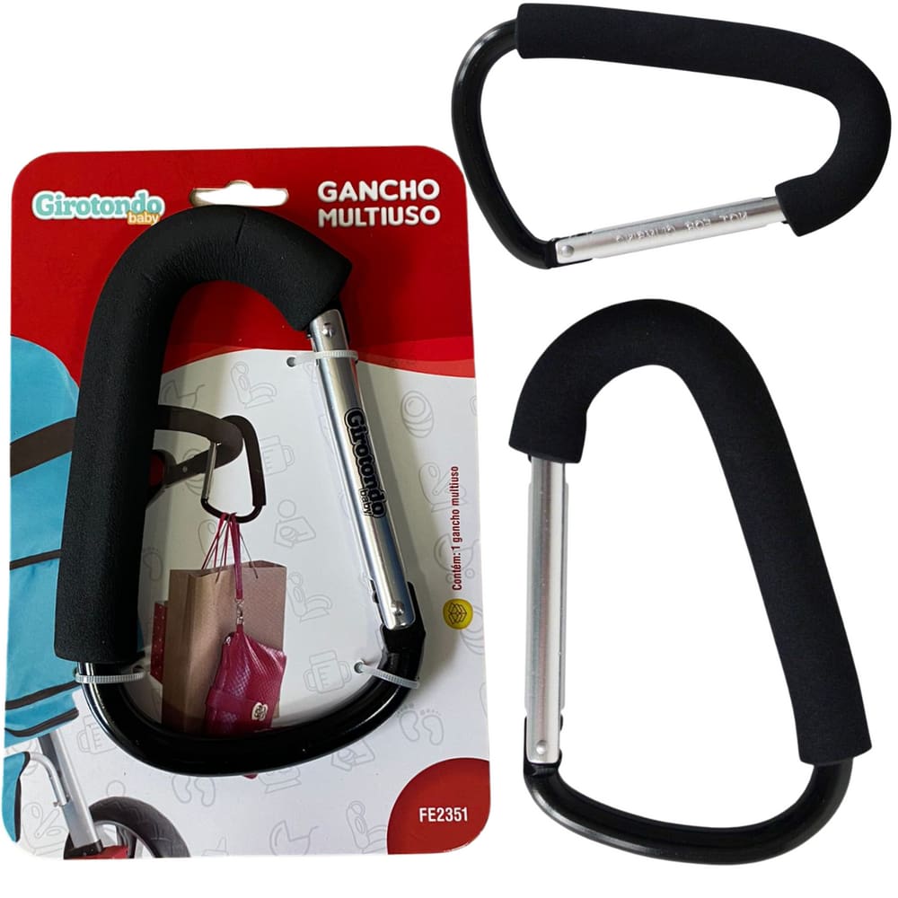 Gancho Multifuncional para Carrinho Girotondo Baby FE2351