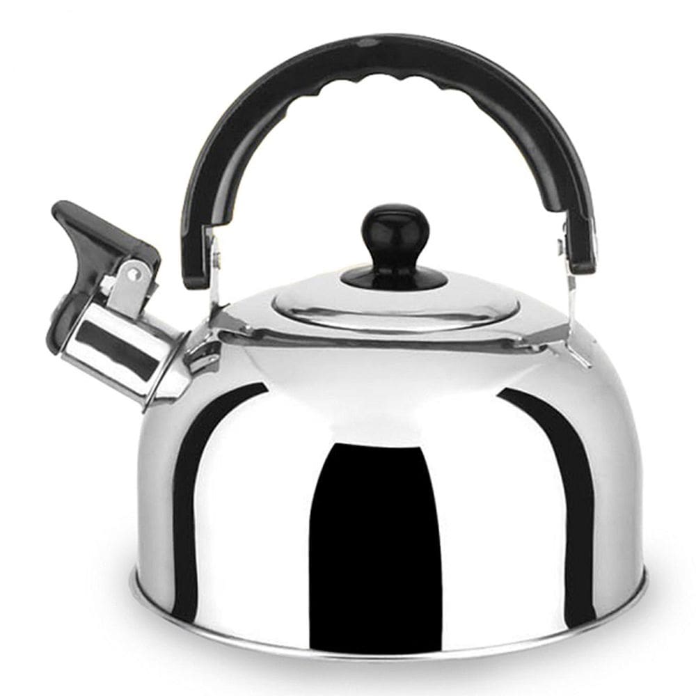 Chaleira Inox Com Alça E Bico Com Apito 2 Litros