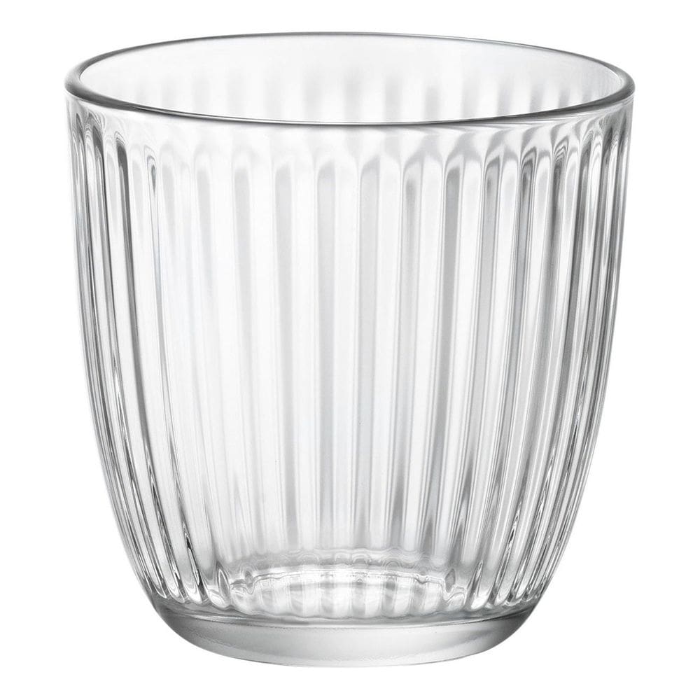 JOGO 6 COPOS ÁGUA SUCO BORMIOLI ROCCO LINE VIDRO 290ml 9x9x9cm TRANSPARENTE