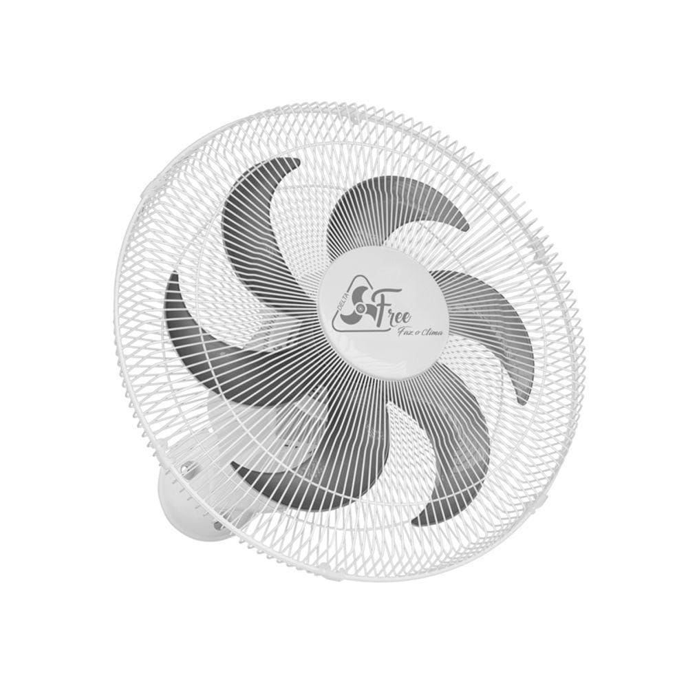 Ventilador De Parede Venti-delta Delta Free 40cm Branco Bivolt