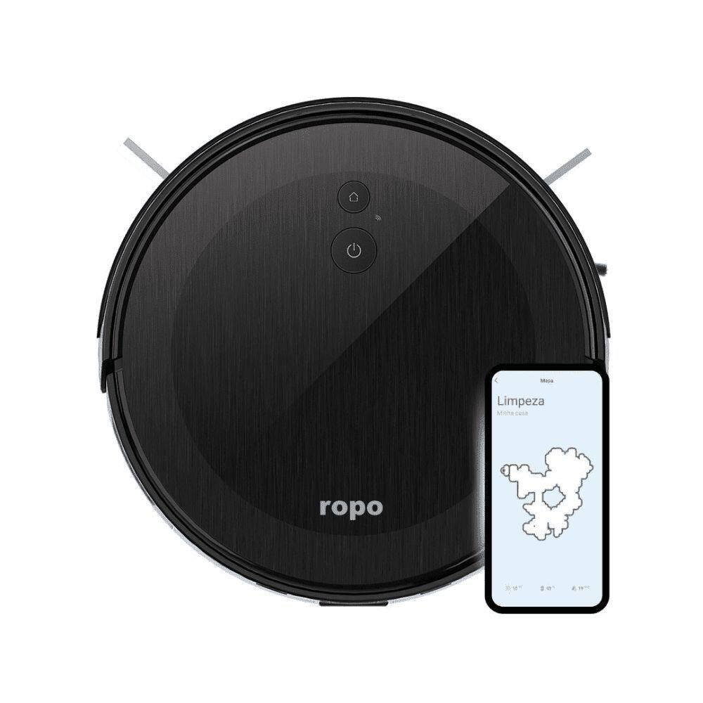 Robô Aspirador E Passa Pano Ropo Smart Pet Bivolt