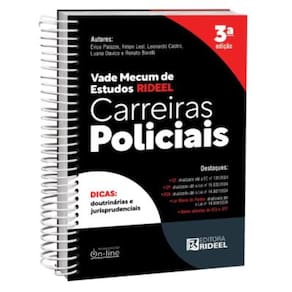 Vade Mecum de Estudos Rideel: Carreiras Policiais - 3ª Edição