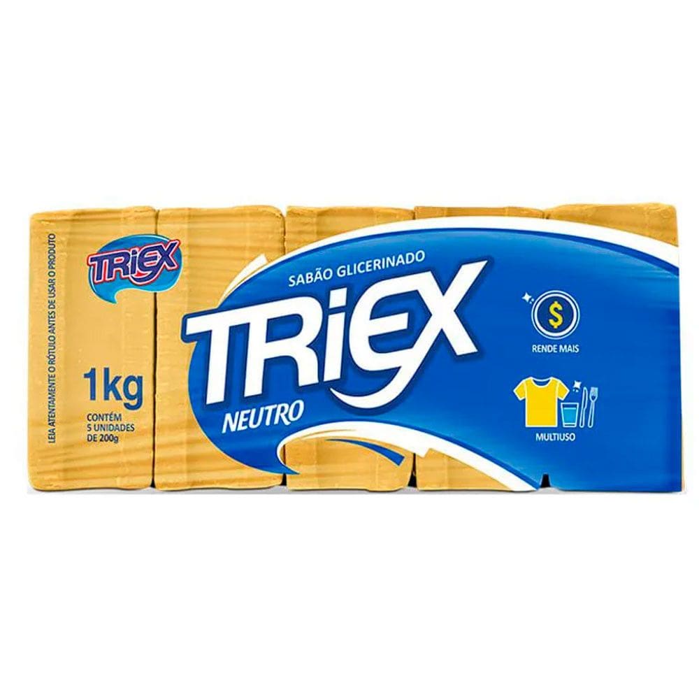 Sabão em Barra Neutro 5x200g Triex