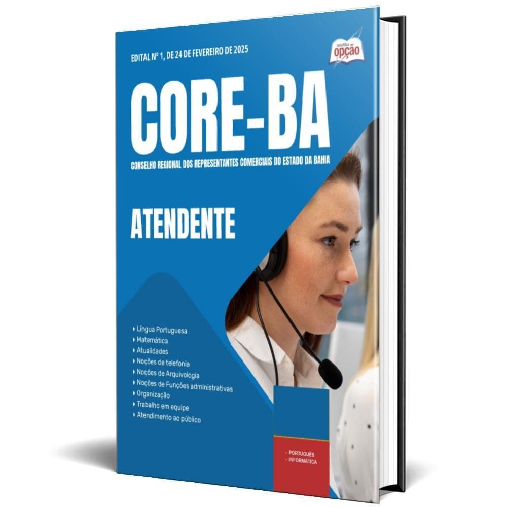 Apostila Core Ba 2025 - Atendente