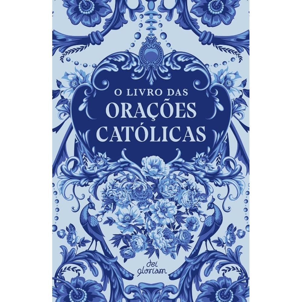 O Livro das Orações Católicas: Capa Floral