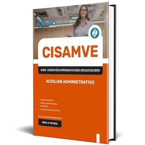 Apostila Cisamve Sc 2025 - Auxiliar Administrativo