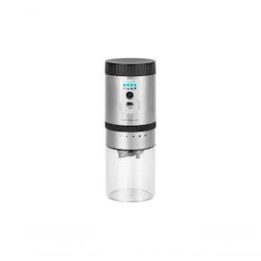 Moedor De Café Elétrico Automático Recarregável Usb Recipiente Em Vidro Com Tampa