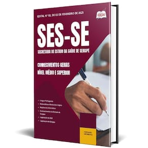 Apostila Ses Se 2025 Nível Médio E Superior Conhecimentos