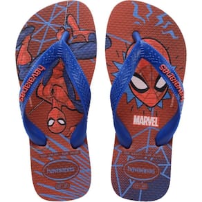 Chinelo Dedo Infantil Menino Casual Dia a Dia Praia Passeio Escola Havaianas Kids Top Marvel II