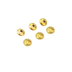 Kit 3 Pares De Tarraxa Baby Para Brincos Infantis Banhadas Ouro