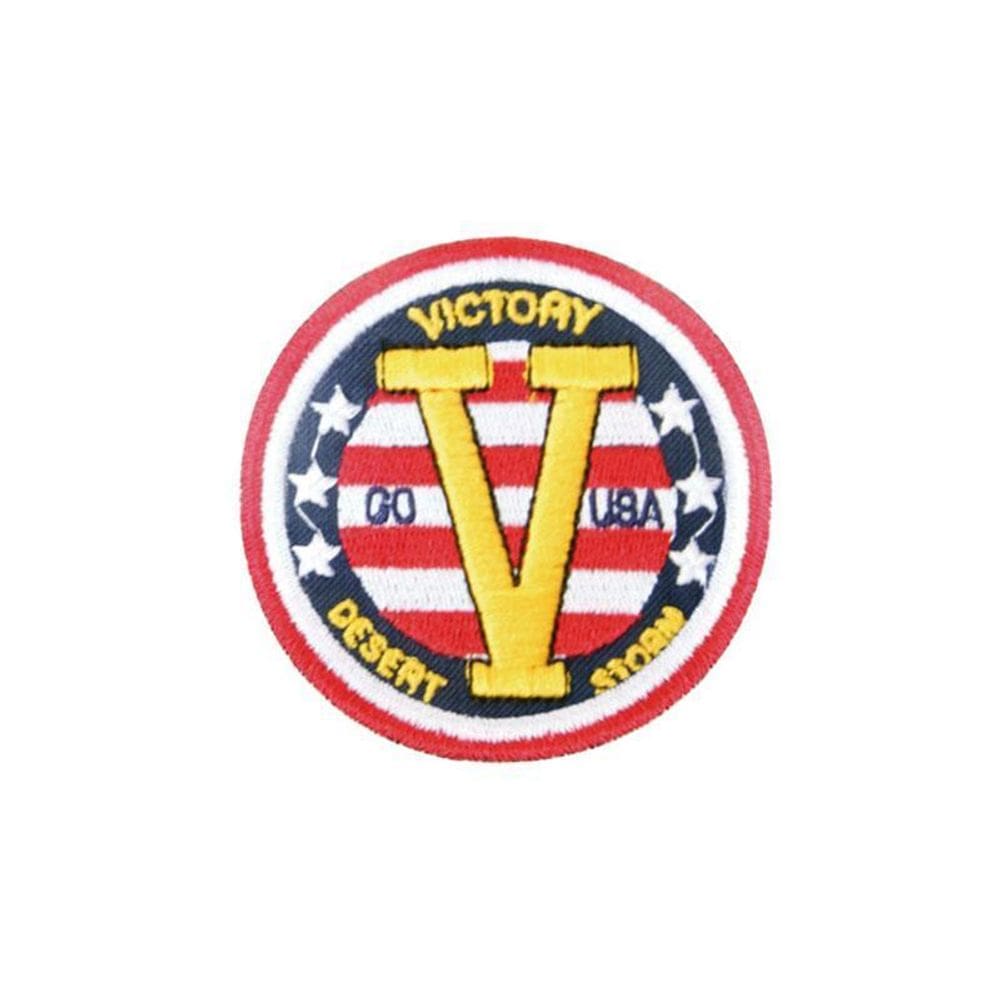 Patch Bordado Victory Com Fecho De Contato