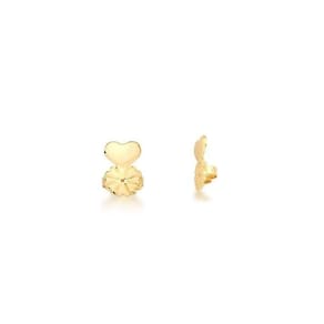 Par De Tarraxa Mágica Levanta Brincos Banhada Em Ouro 18k