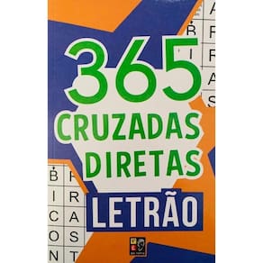 Livro: 365 Cruzadas Diretas - Letrão - Laranja E Roxo
