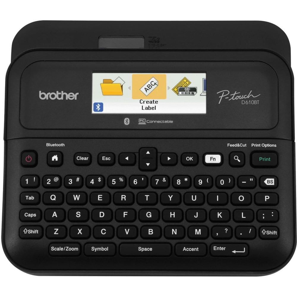 Etiquetadora Brother P-Touch PT-D610BT Bluetooth Branca