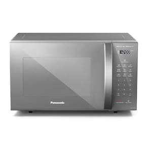 Micro-ondas Panasonic Dupla Refeição 27L Prata - ST55LMRU 110V