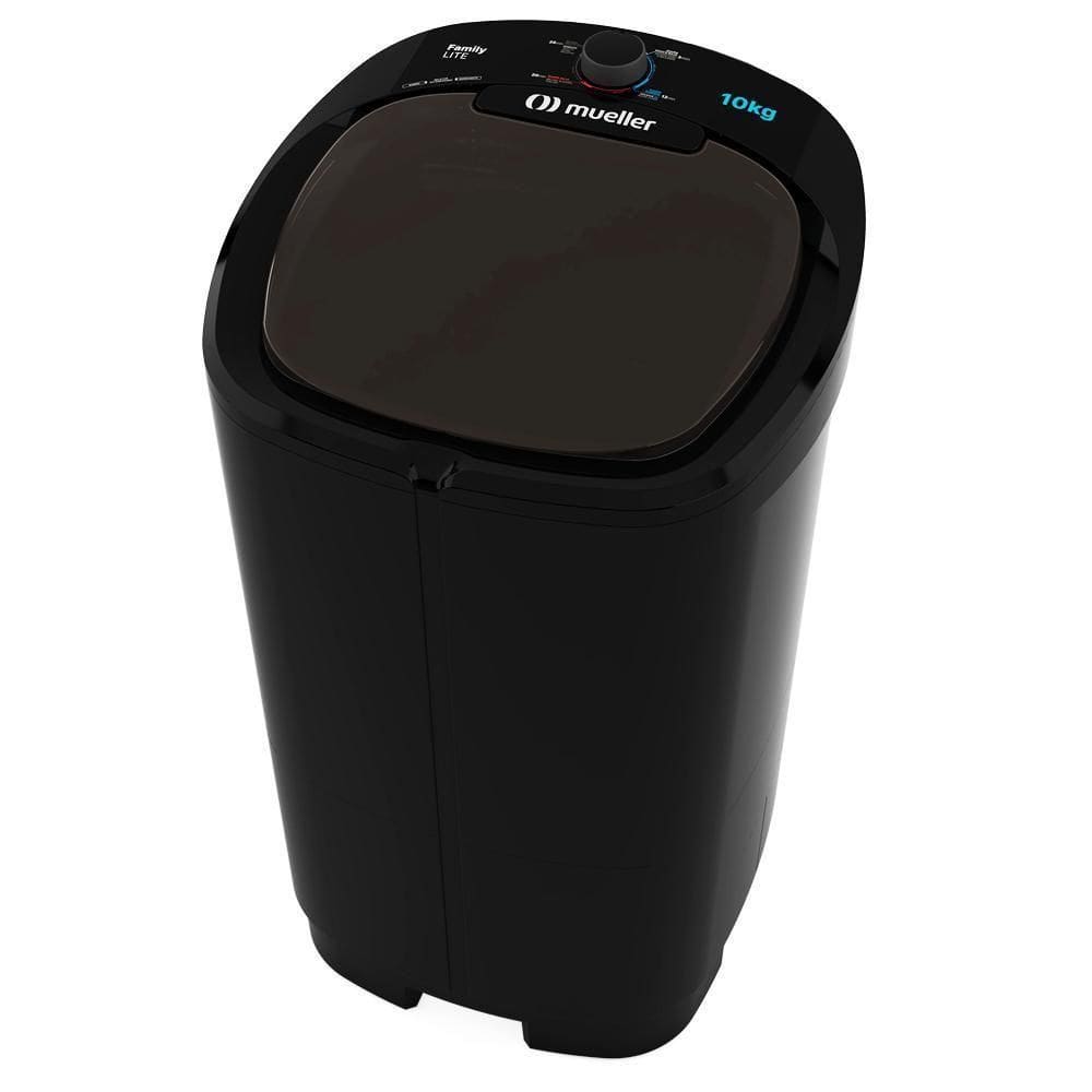 Lavadora Semiautomática Mueller Family Lite 10kg Preta 220V