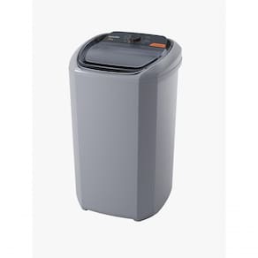 Lavadora De Roupas Semiautomática Premium 20 Kg Silver Wanke 127V