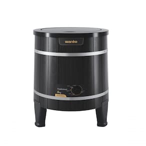 Lavadora De Roupas Semiautomática Tradicional Evolution 5 Kg Preta Wanke 220V