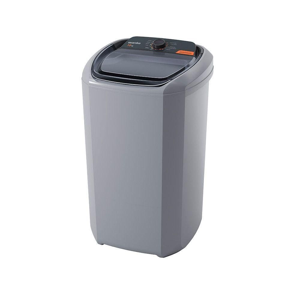 Máquina De Lavar Wanke 15kg Premium Semiautomática Silver 220V