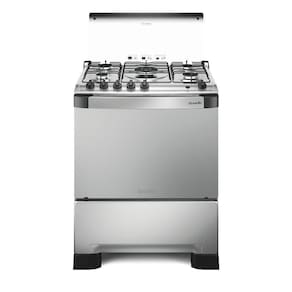 Fogão 5 Bocas Mueller Decorato G3 Tripla Chama Inox Bivolt