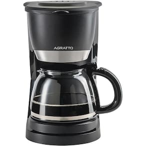 Cafeteria Elétrica Vetro Caffe 30 Xícaras 220V 820W Preta Agratto