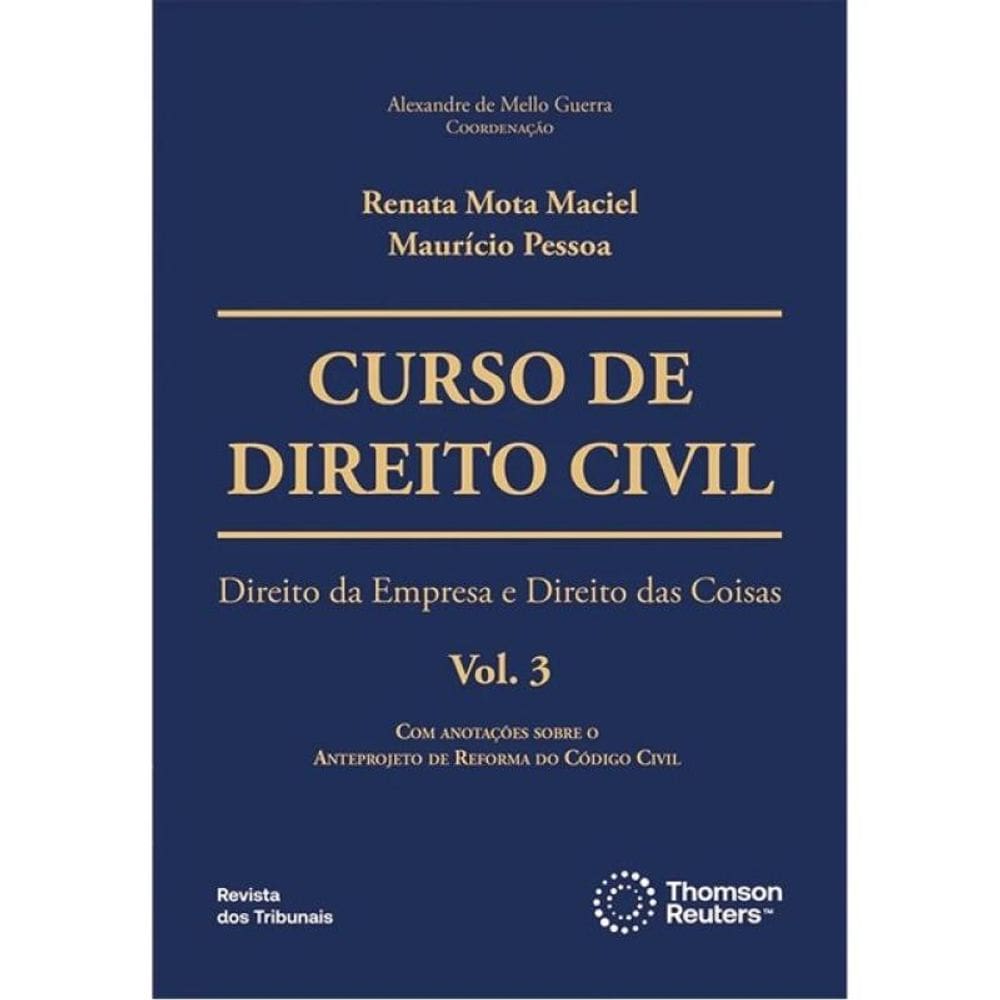 Curso De Direito Civil - 2025 - Vol. 3