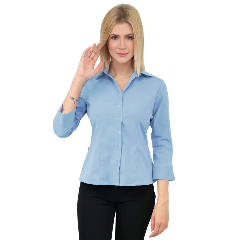 Camisete Camisa Feminina Manga 3/4