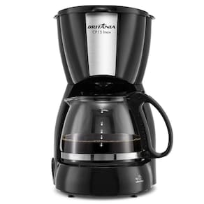 Cafeteira Cp15 Inox Britânia Com Capacidade 600ml E Colher Dosadora 220v