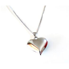 Colar Amor Love Coração Namorados Aço Inox