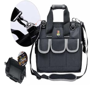 Bolsa Ferramentas Mochila Eletricista Mala Maleta Ombro 13 Bolsos Organizador Reforcado Multiuso